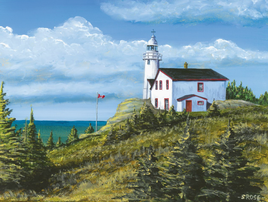 Lobster Cove Head Lighthouse, Newfoundland (print)